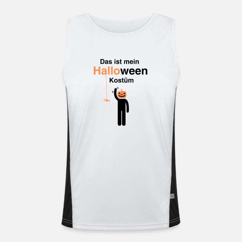 HALLOween Funktionelles Kontrast-Tank Top für Männer 
