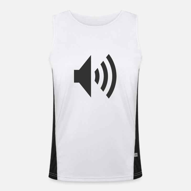 speaker Men's Functional Contrast Tank Top 