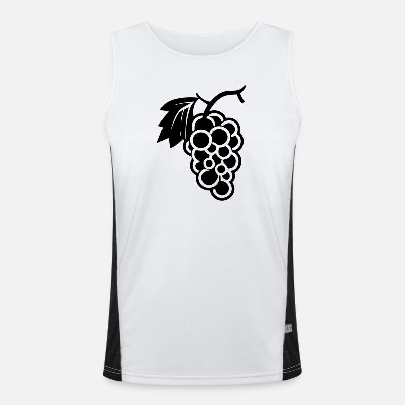 Grappe de raisin Débardeur respirant contrasté Homme 