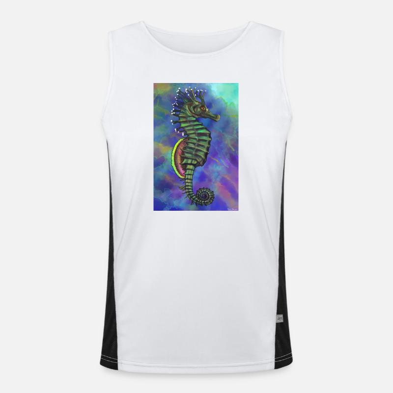 hippocampe Débardeur respirant contrasté Homme 