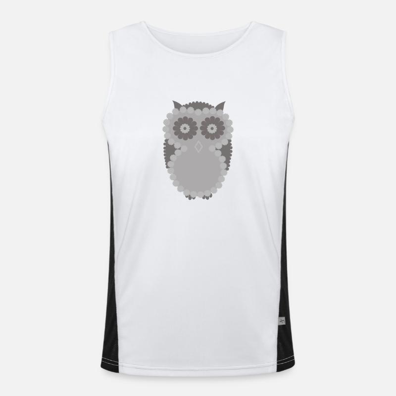 owl Men's Functional Contrast Tank Top 