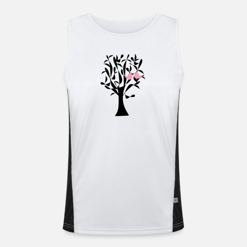 tree Men's Functional Contrast Tank Top 