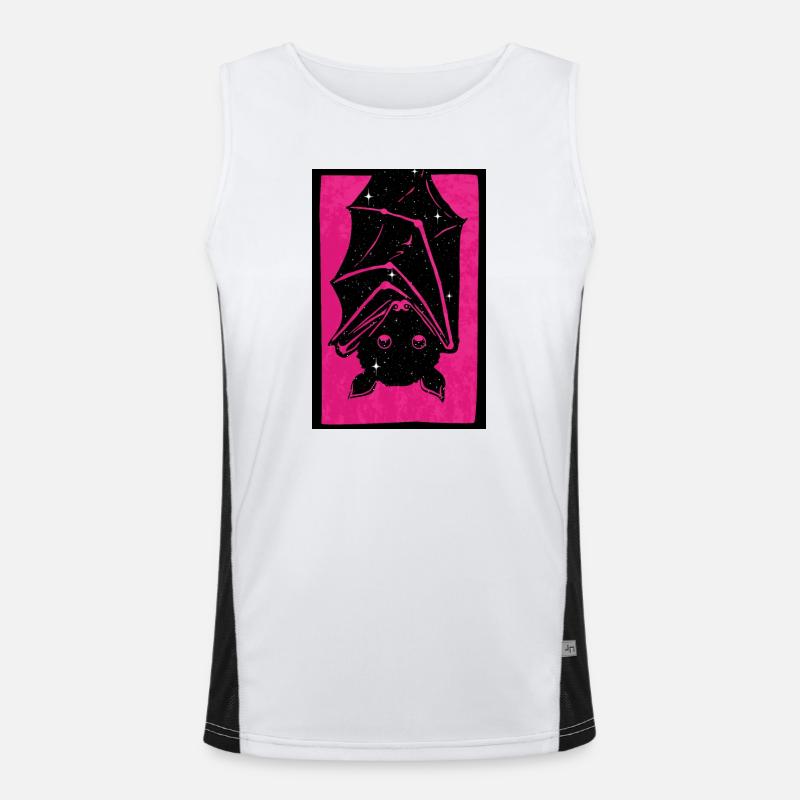 Impression de Spacebat Débardeur respirant contrasté Homme 