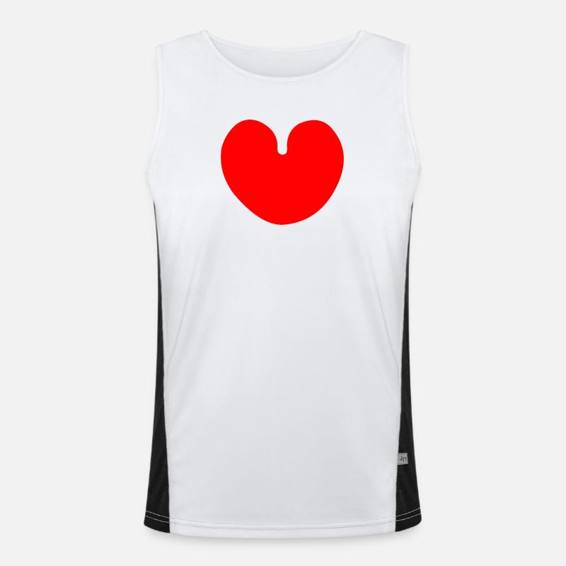water leaf multi-leaf Men's Functional Contrast Tank Top 