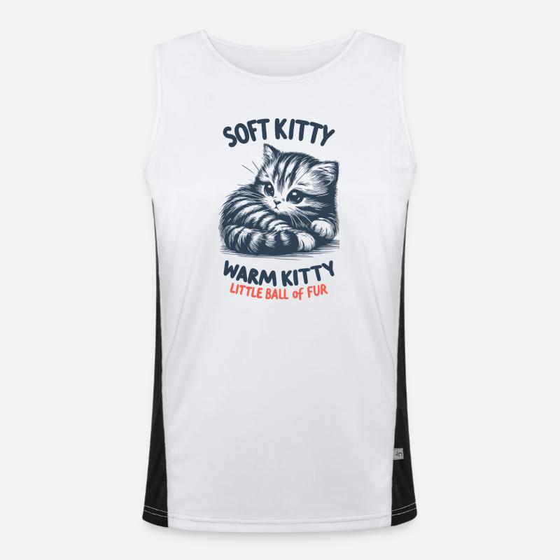 Soft Kitty Men's Functional Contrast Tank Top 