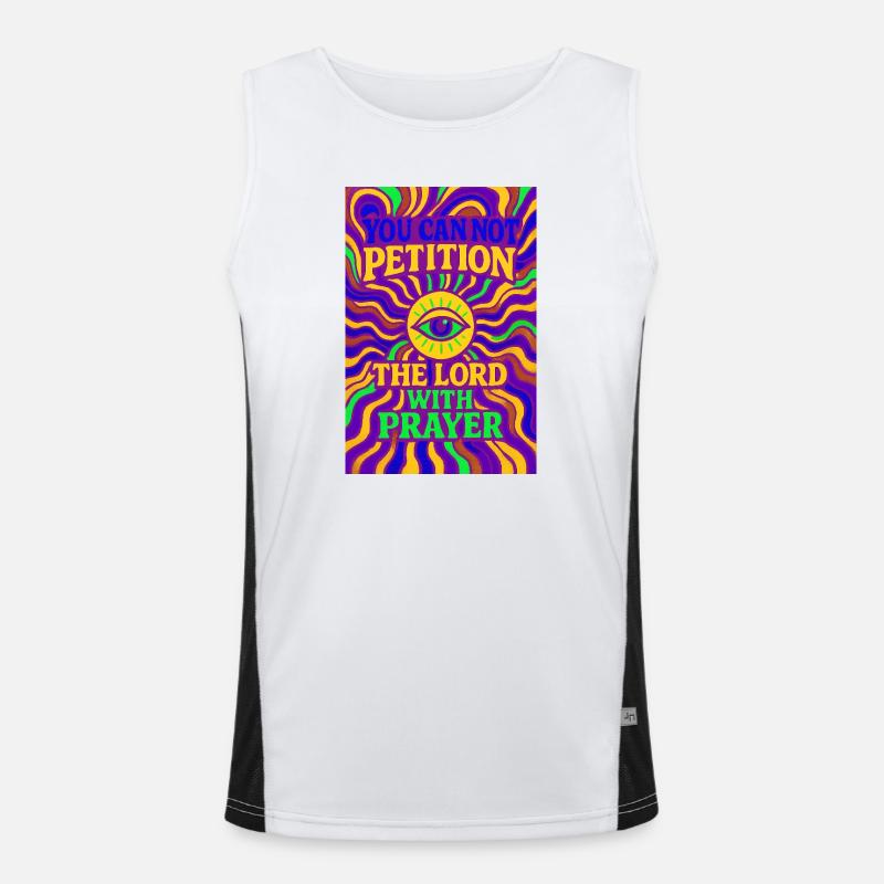 Prière 3 Débardeur respirant contrasté Homme 