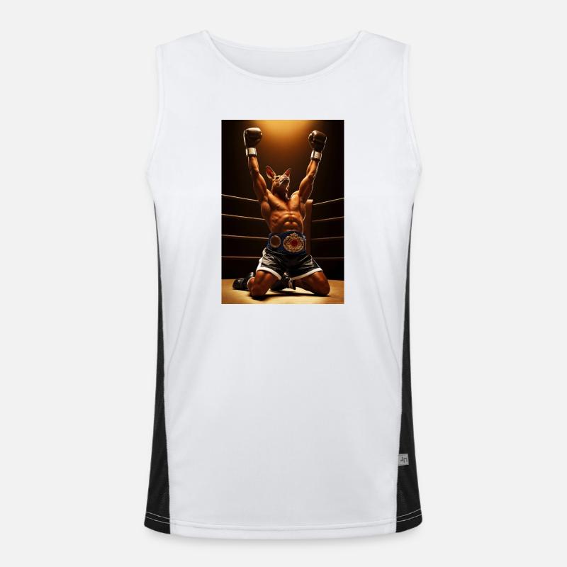 Champion Kangaroo Humanoid Boxer Men's Functional Contrast Tank Top 