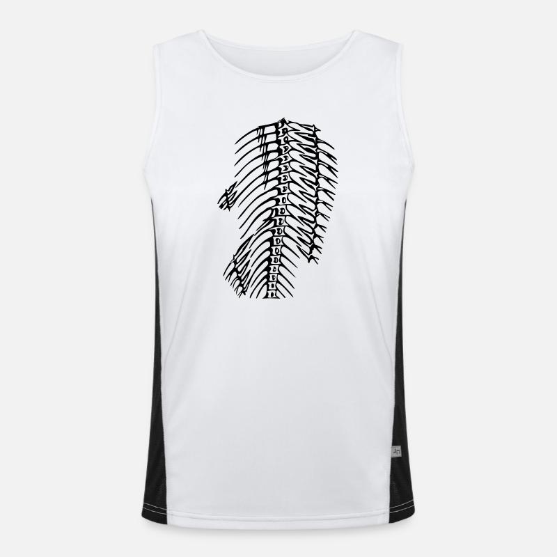 Graete Funktionelles Kontrast-Tank Top für Männer 