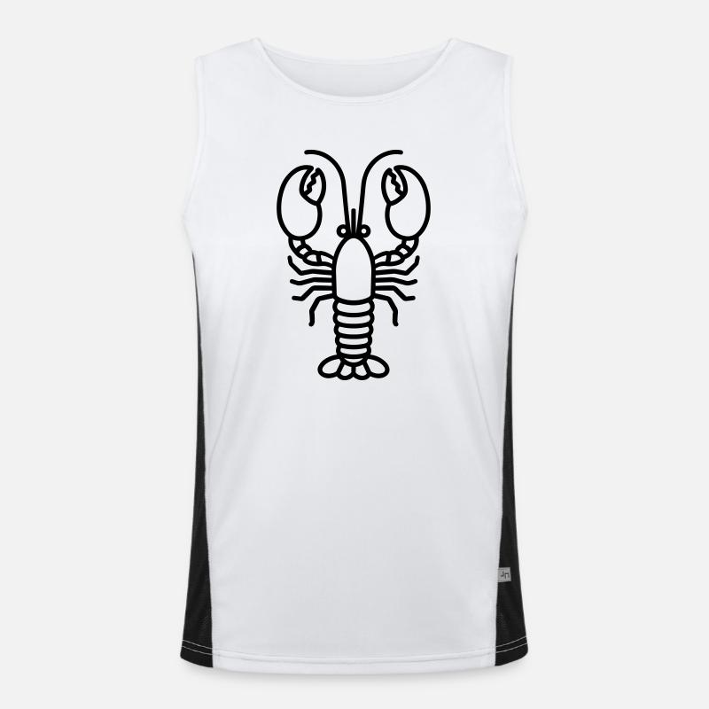 Lobster Men's Functional Contrast Tank Top 