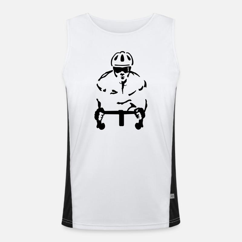 Racer Men's Functional Contrast Tank Top 