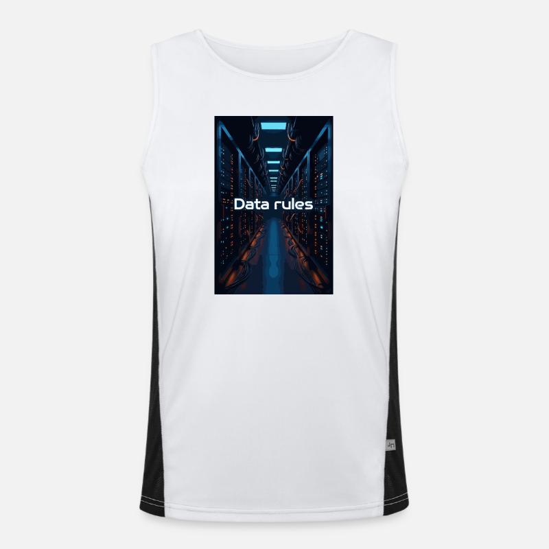 Datacenter Data Rules Men's Functional Contrast Tank Top 
