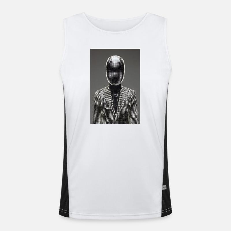 Combinaison LED Dotgrid Débardeur respirant contrasté Homme 