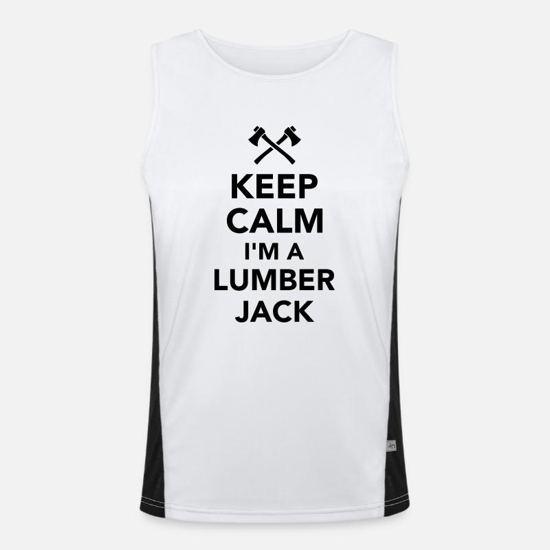 Lumberjack Men's Functional Contrast Tank Top 