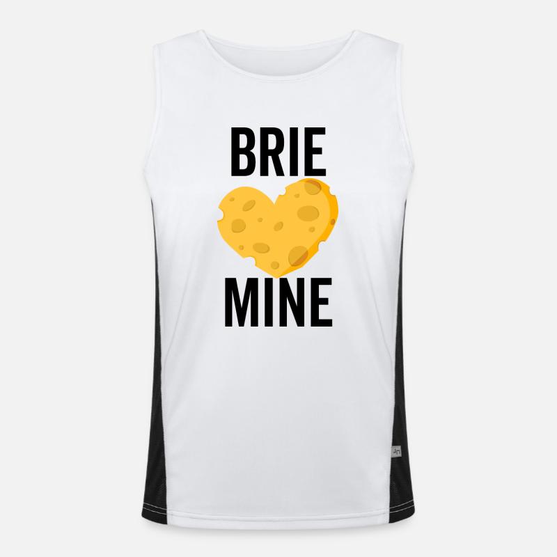 Brie Mine Men's Functional Contrast Tank Top 