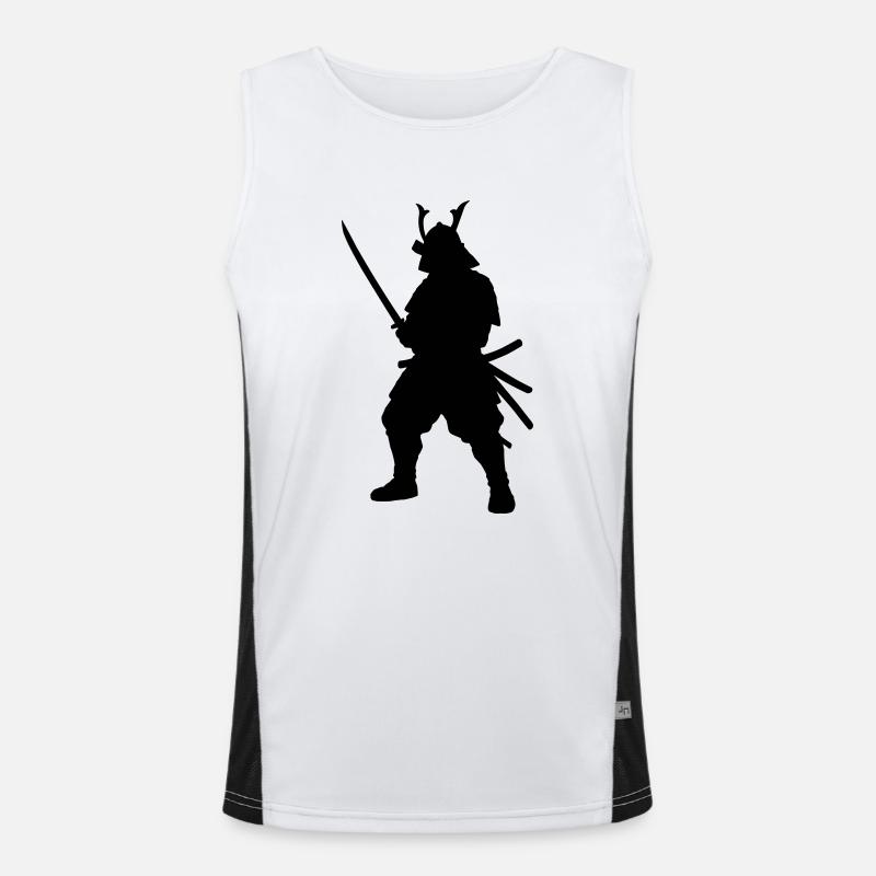 samouraï Débardeur respirant contrasté Homme 
