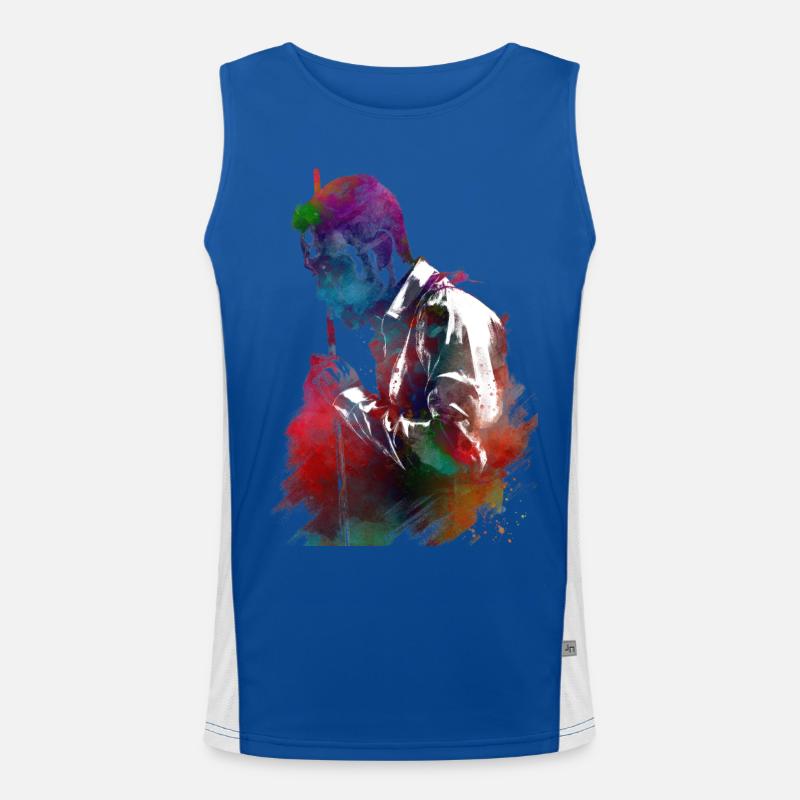 Billardspieler #snooker Funktionelles Kontrast-Tank Top für Männer 