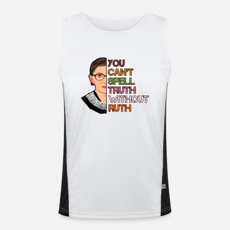Truth Without Ruth Icon Men's Functional Contrast Tank Top 