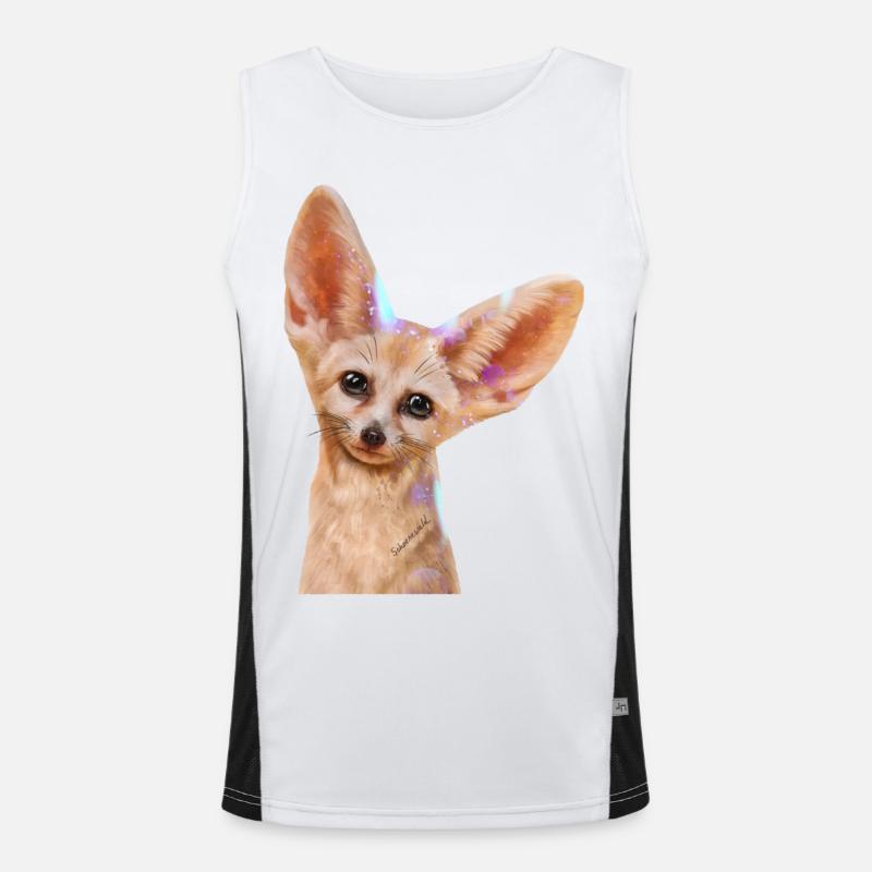 Fennec Débardeur respirant contrasté Homme 