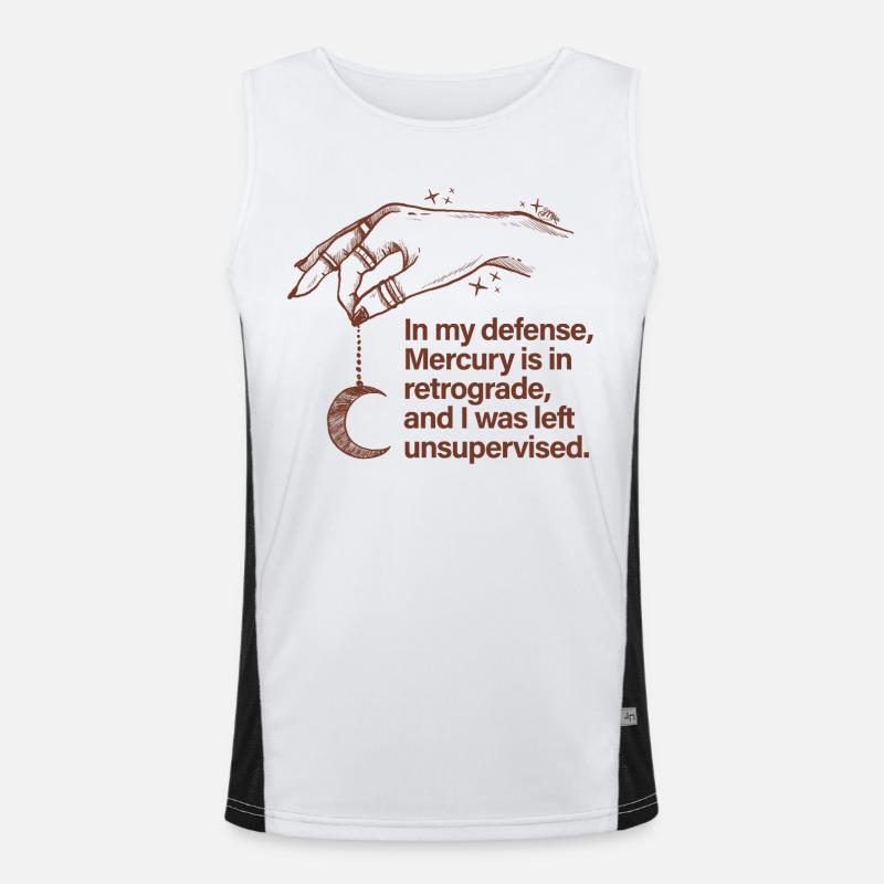 Mercury Retrograde Men's Functional Contrast Tank Top 