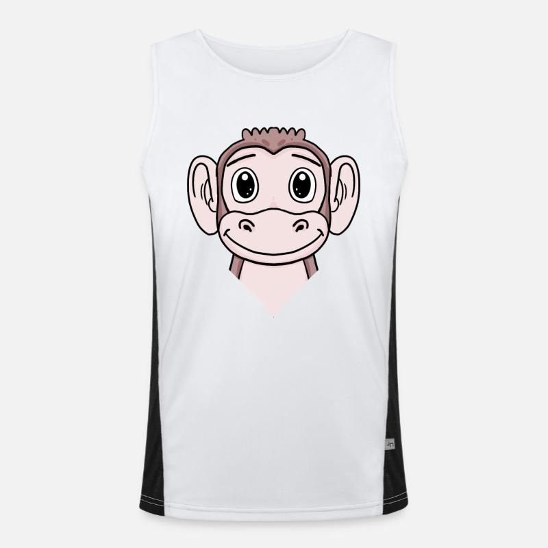 Monkey Men's Functional Contrast Tank Top 