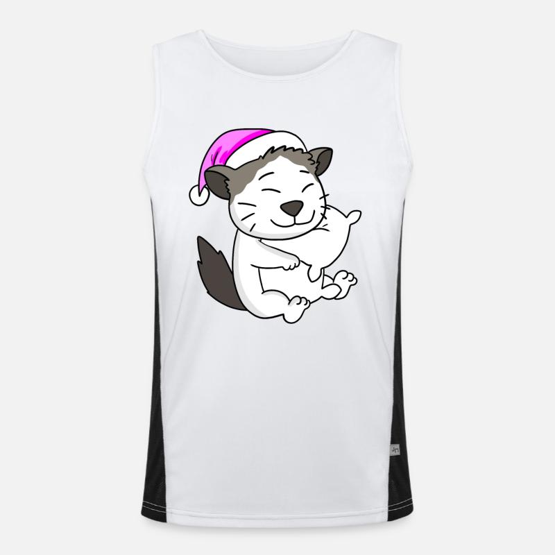 Chat race Ragdoll Débardeur respirant contrasté Homme 