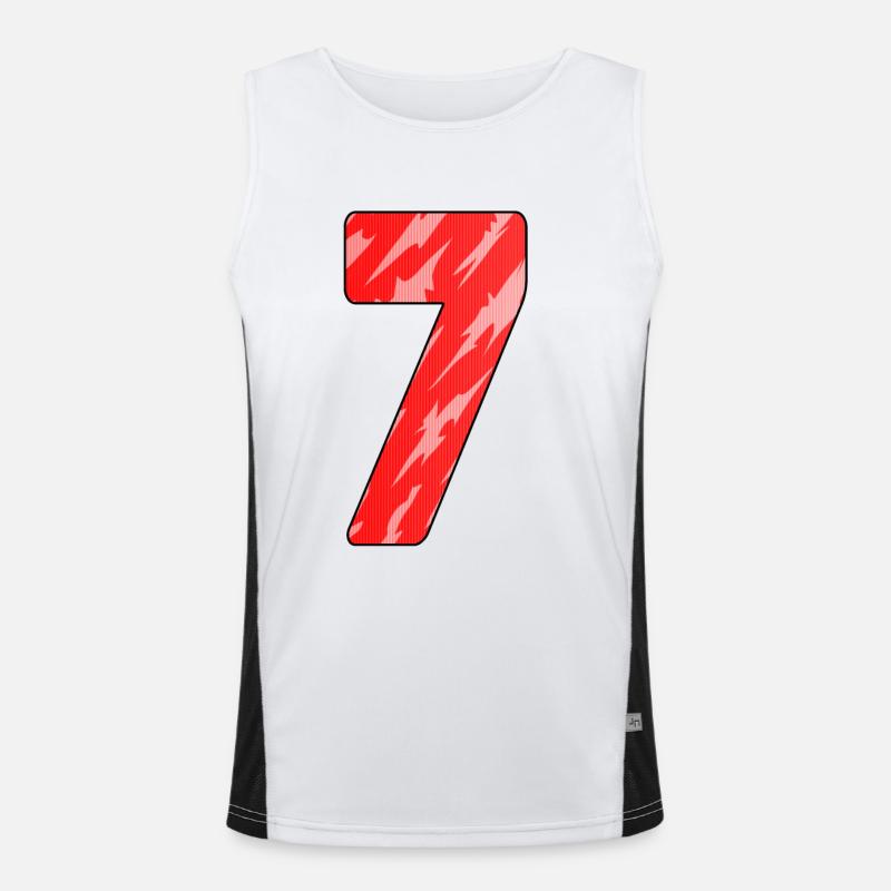 7 Men's Functional Contrast Tank Top 