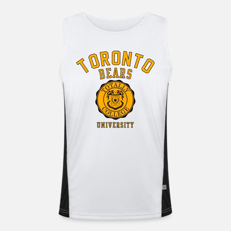 Toronto Graphic Men's Functional Contrast Tank Top 