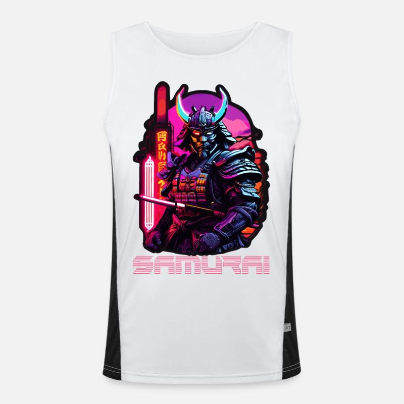 samouraï Débardeur respirant contrasté Homme 