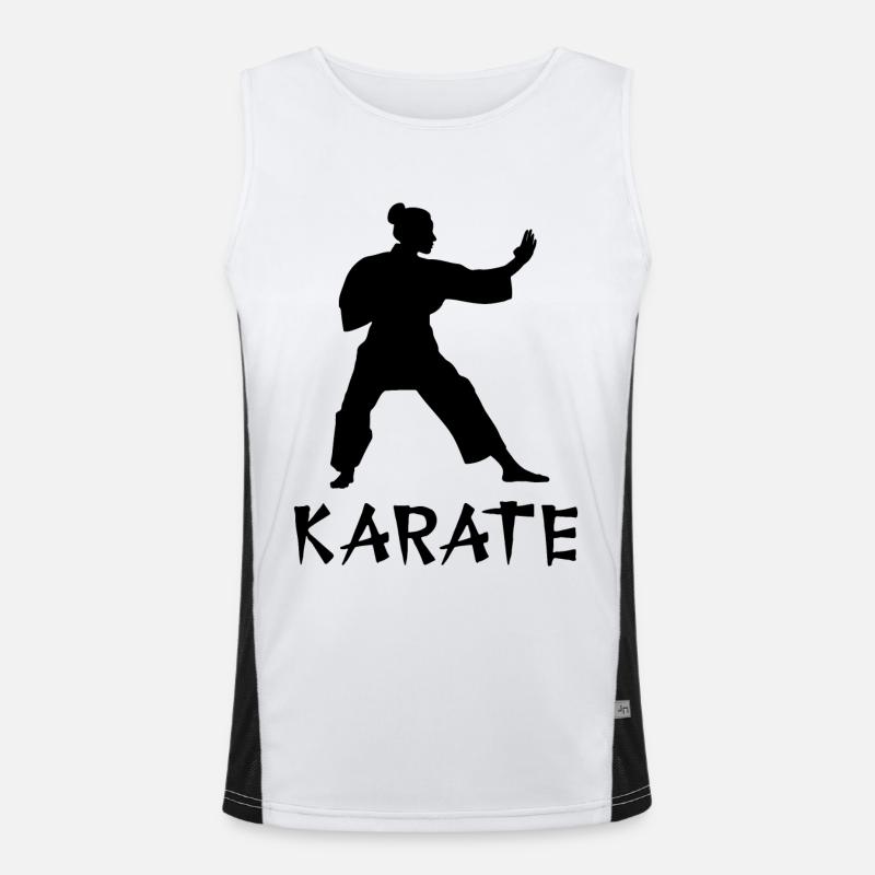 Karate Men's Functional Contrast Tank Top 