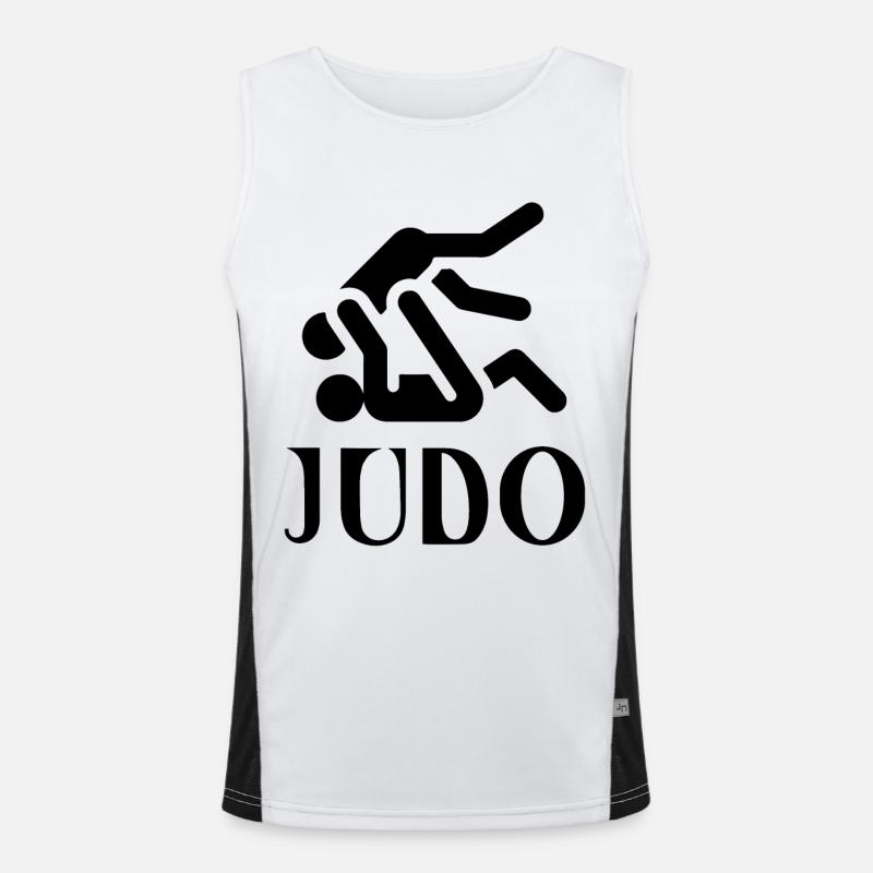 Judo Men's Functional Contrast Tank Top 