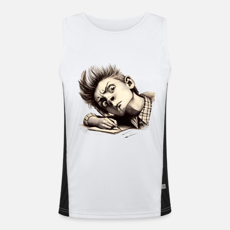 attitude Men's Functional Contrast Tank Top 