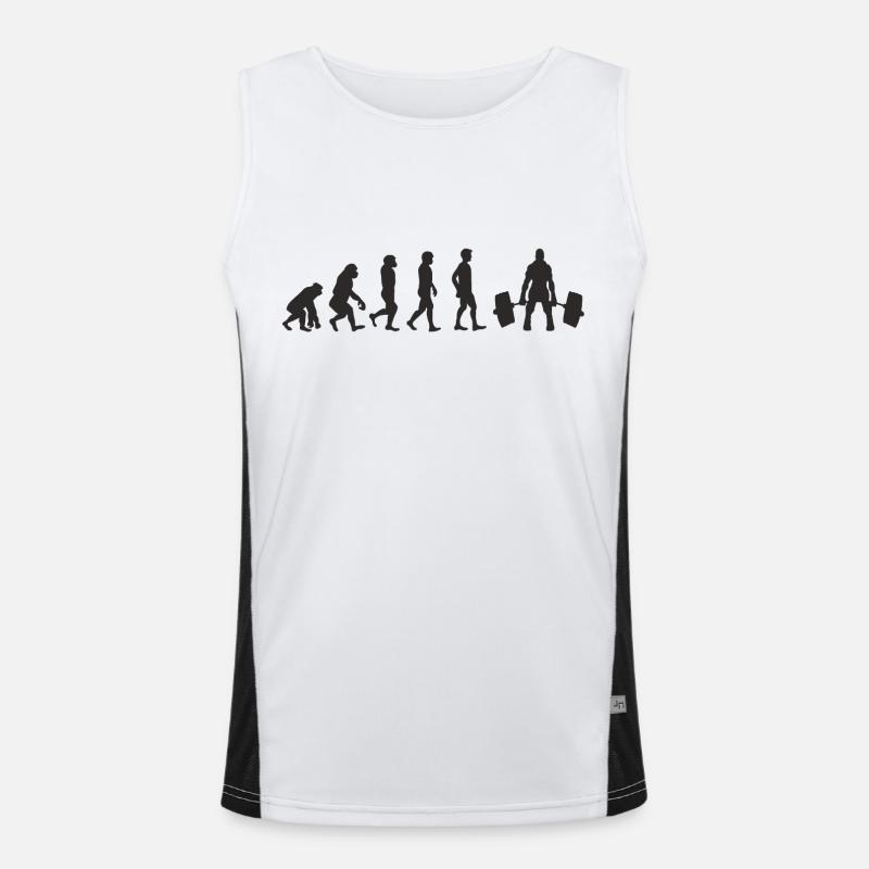 Evolution Weight Lifting Men's Functional Contrast Tank Top 