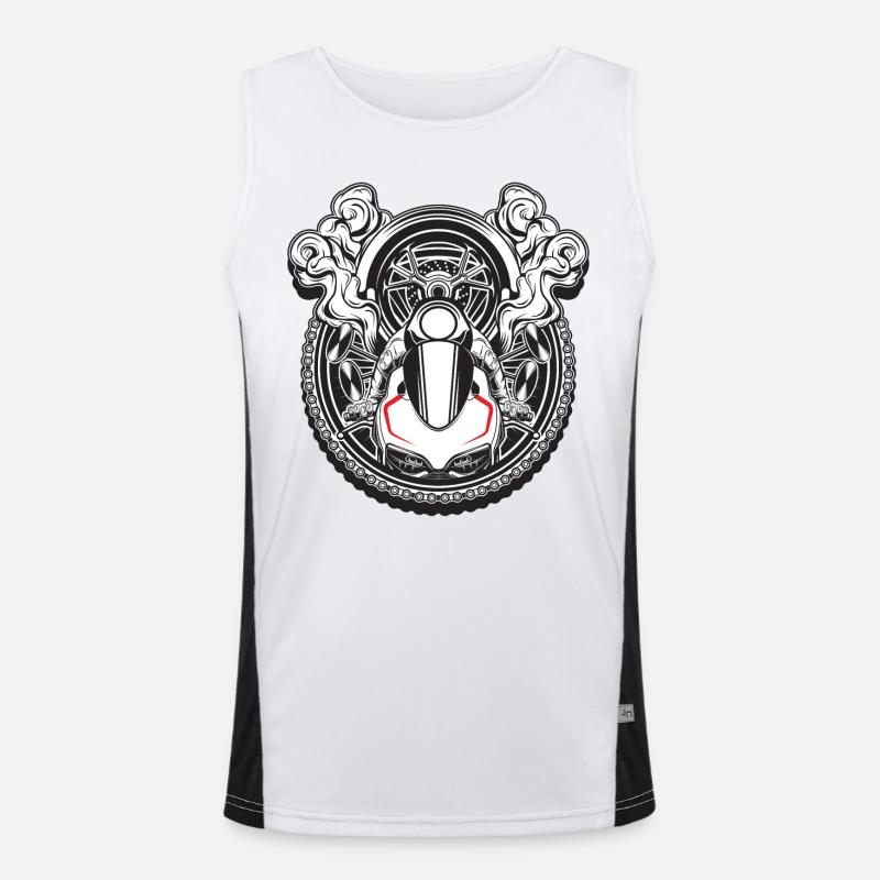 Burn Men's Functional Contrast Tank Top 