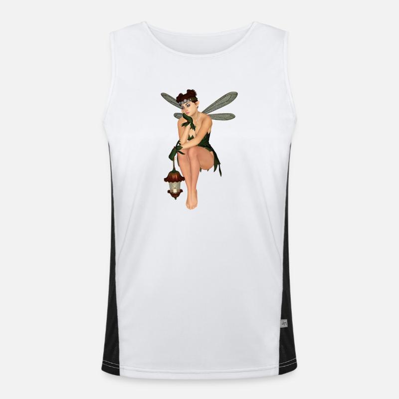 ELFE Funktionelles Kontrast-Tank Top für Männer 