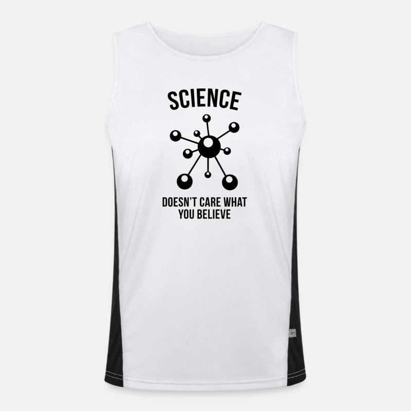 Science - Peu importe ce que vous croyez Débardeur respirant contrasté Homme 