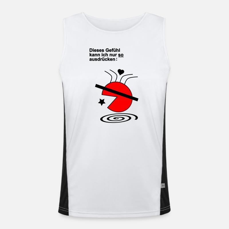 This feeling Men's Functional Contrast Tank Top 