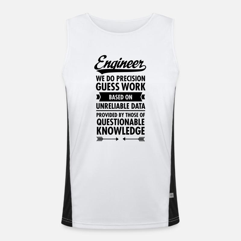 Engineer... Débardeur respirant contrasté Homme 