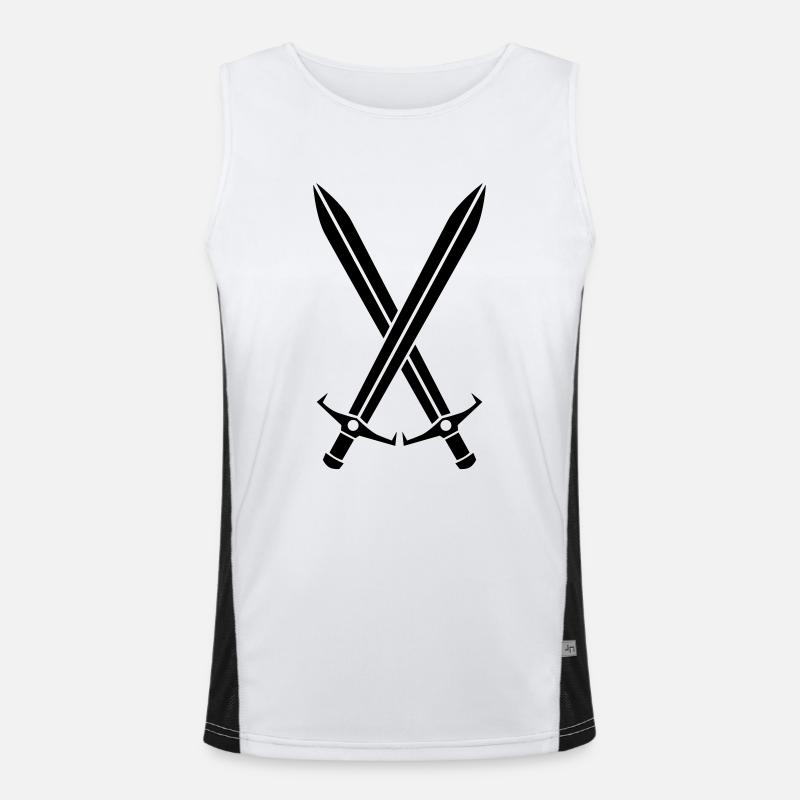 sword Men's Functional Contrast Tank Top 