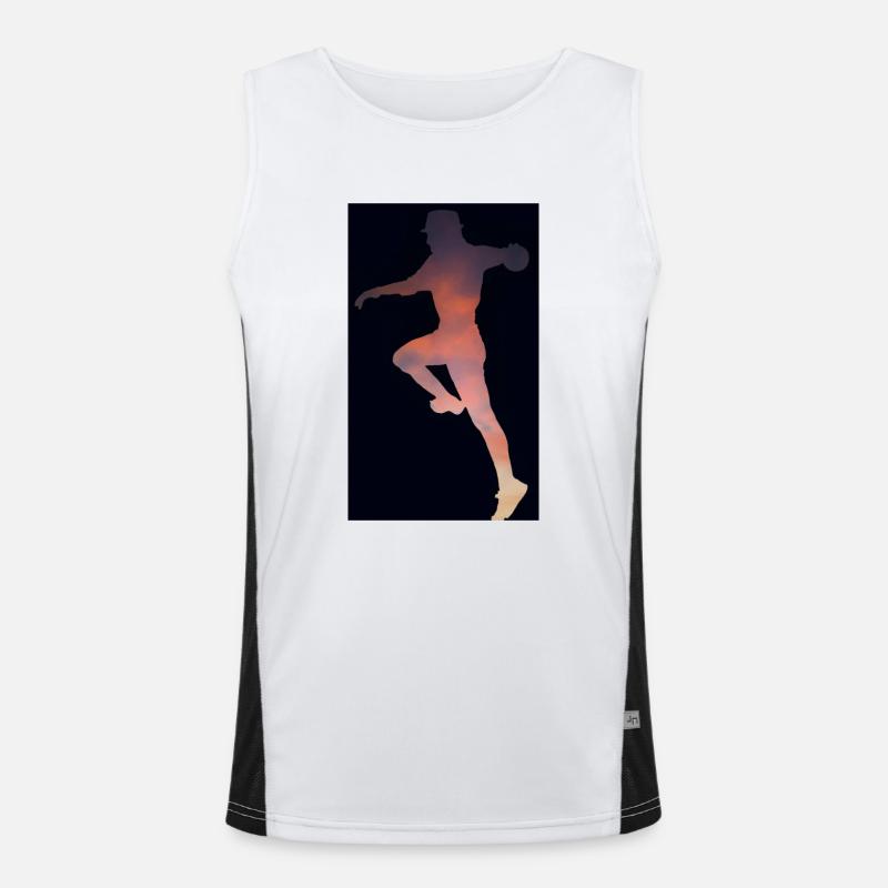 Handballabwurf Funktionelles Kontrast-Tank Top für Männer 