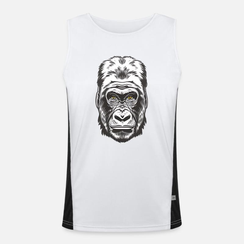 gorille Débardeur respirant contrasté Homme 
