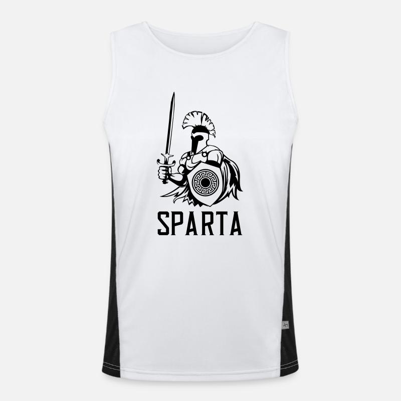 sparta Funktionelles Kontrast-Tank Top für Männer 