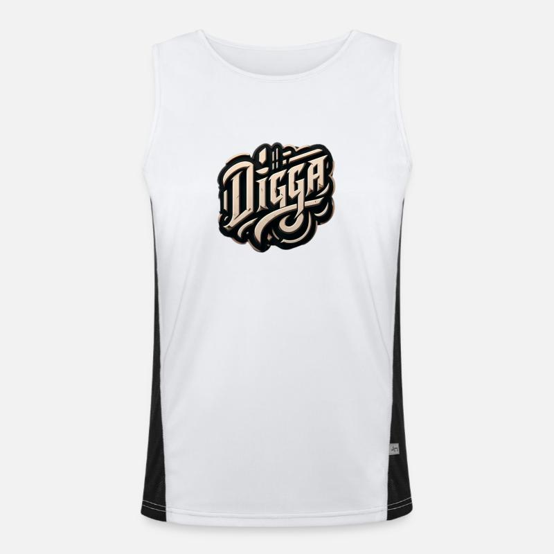 Danish Men's Functional Contrast Tank Top 