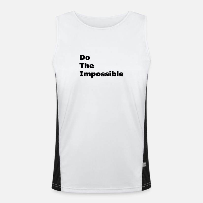 Faites l’impossible Débardeur respirant contrasté Homme 