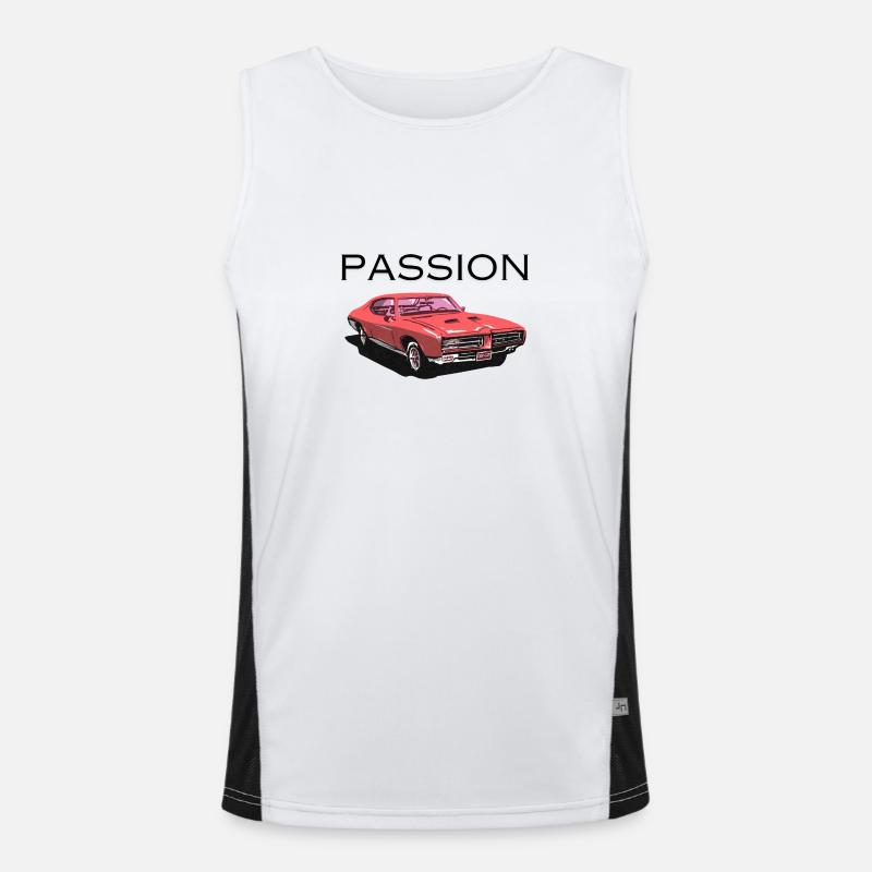 Passion Funktionelles Kontrast-Tank Top für Männer 