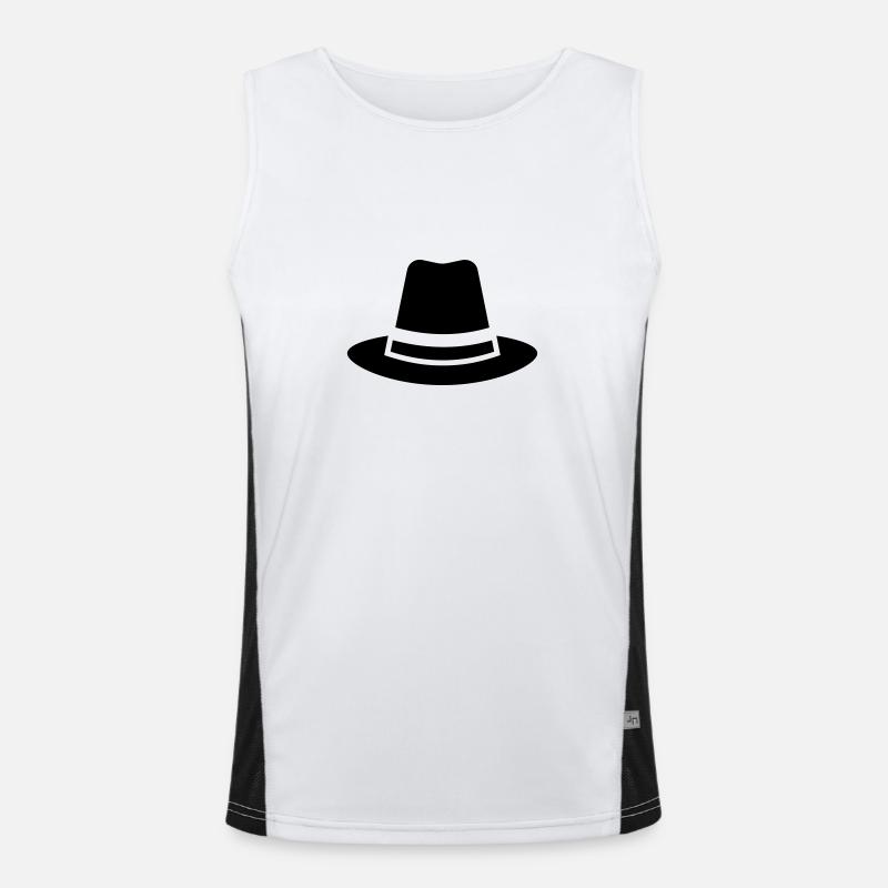 Chapeau Débardeur respirant contrasté Homme 