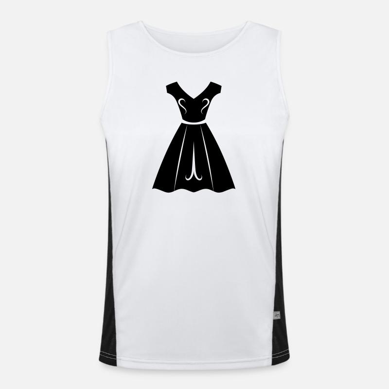 Robe Débardeur respirant contrasté Homme 