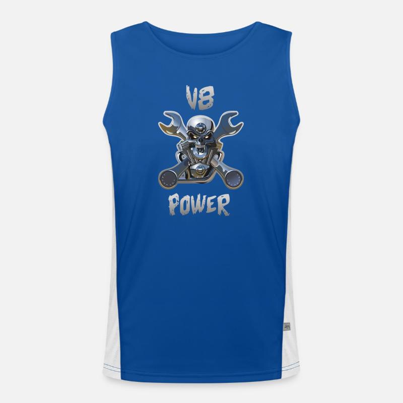 Engine V8 Power Men's Functional Contrast Tank Top 