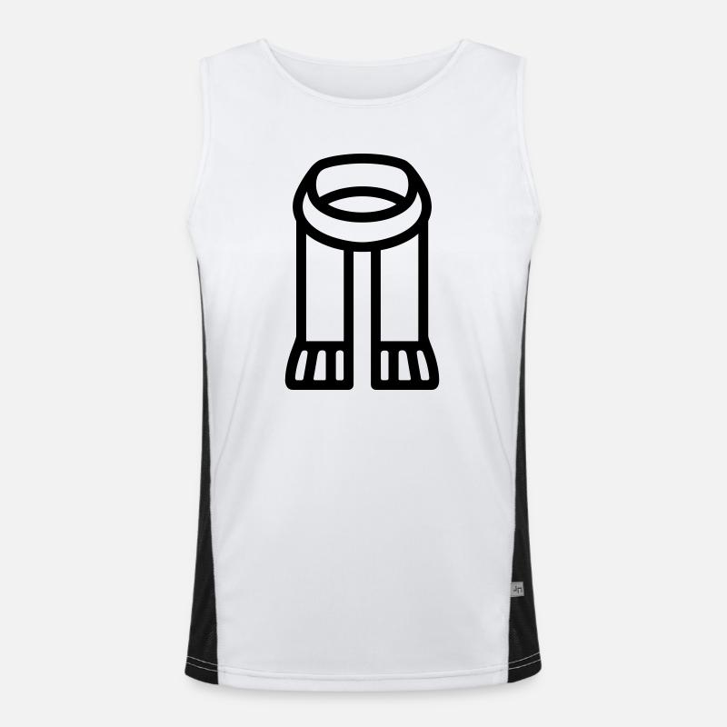 Schal Funktionelles Kontrast-Tank Top für Männer 