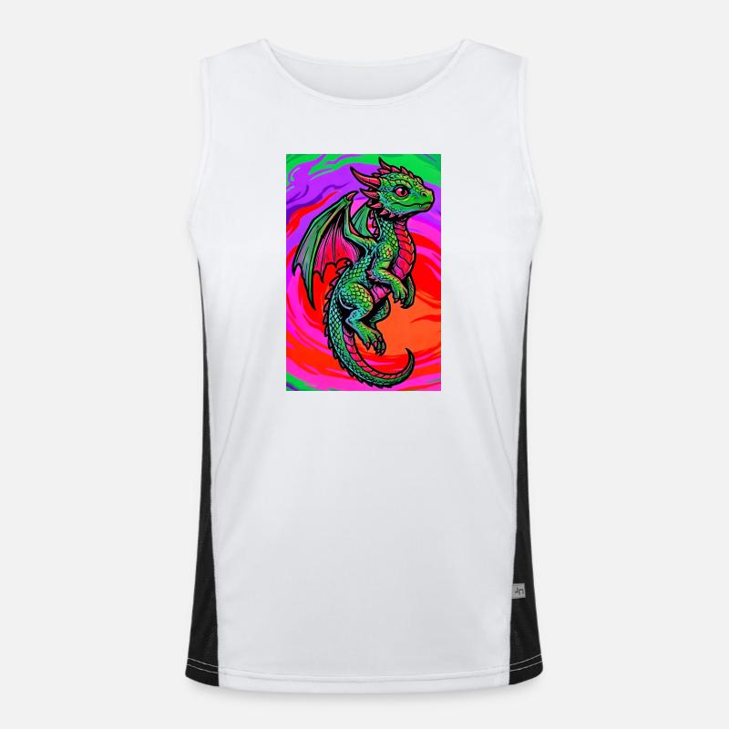 dragon Débardeur respirant contrasté Homme 