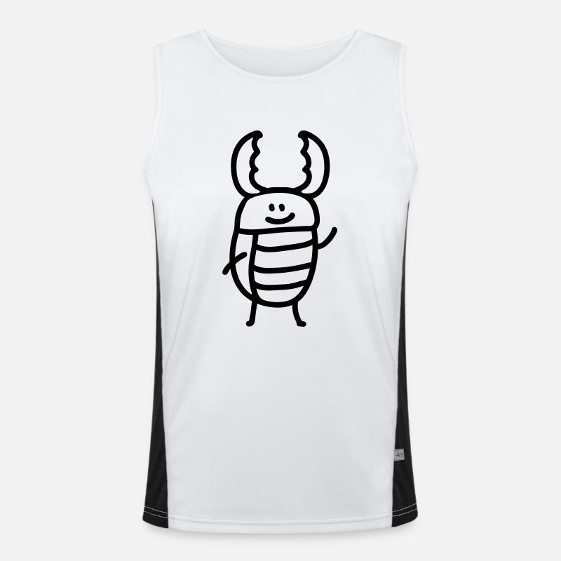 Stag Beetle - Line Débardeur respirant contrasté Homme 